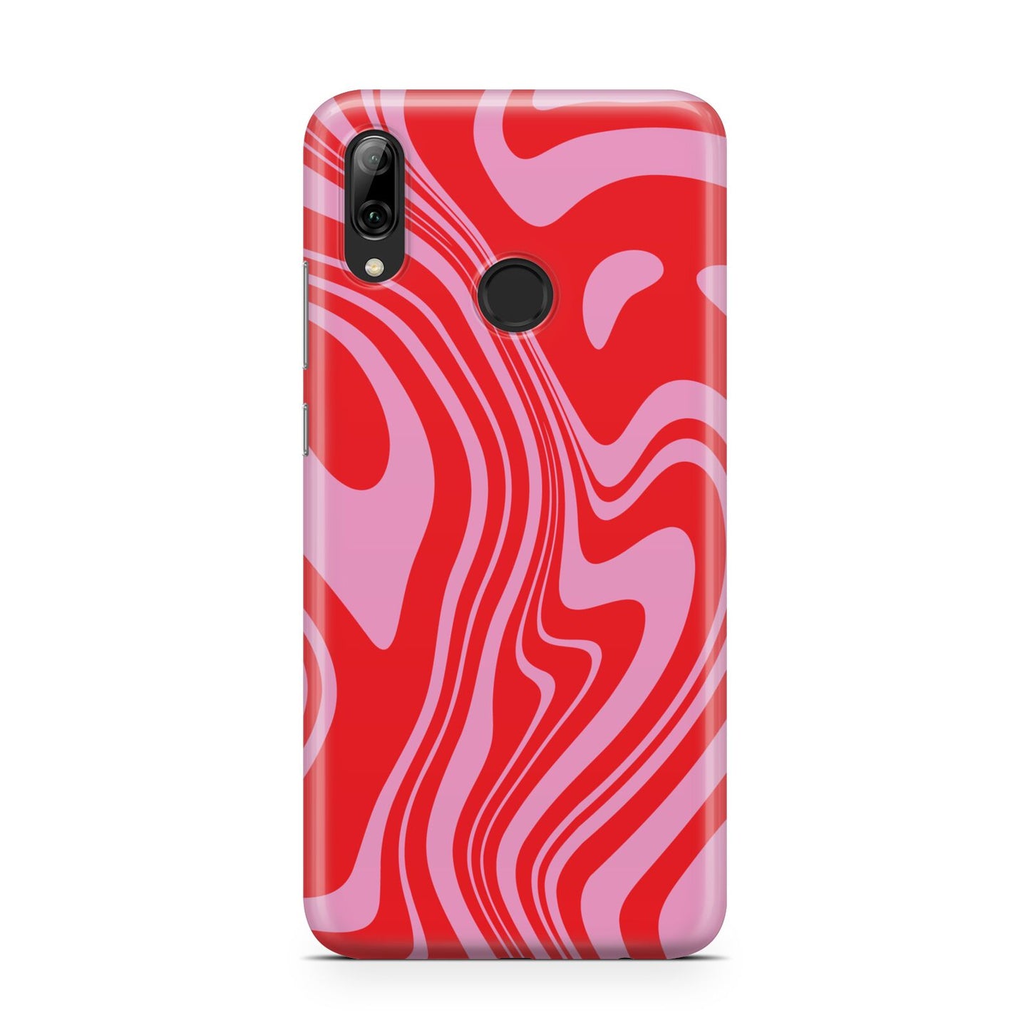 Red Swirl Huawei Y7 2019