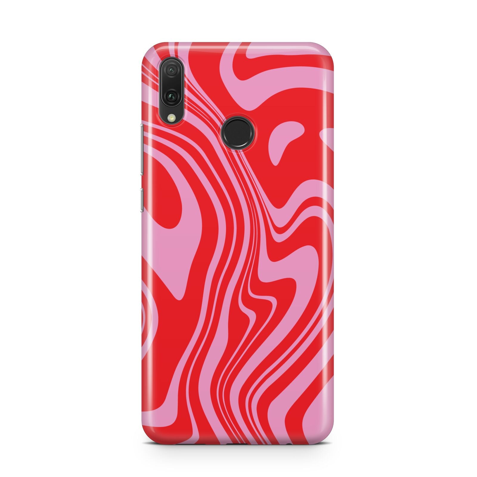 Red Swirl Huawei Y9 2019