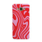 Red Swirl Samsung Galaxy A8 Case