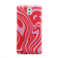 Red Swirl Samsung Galaxy Note 3 Case