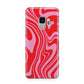 Red Swirl Samsung Galaxy S9 Case