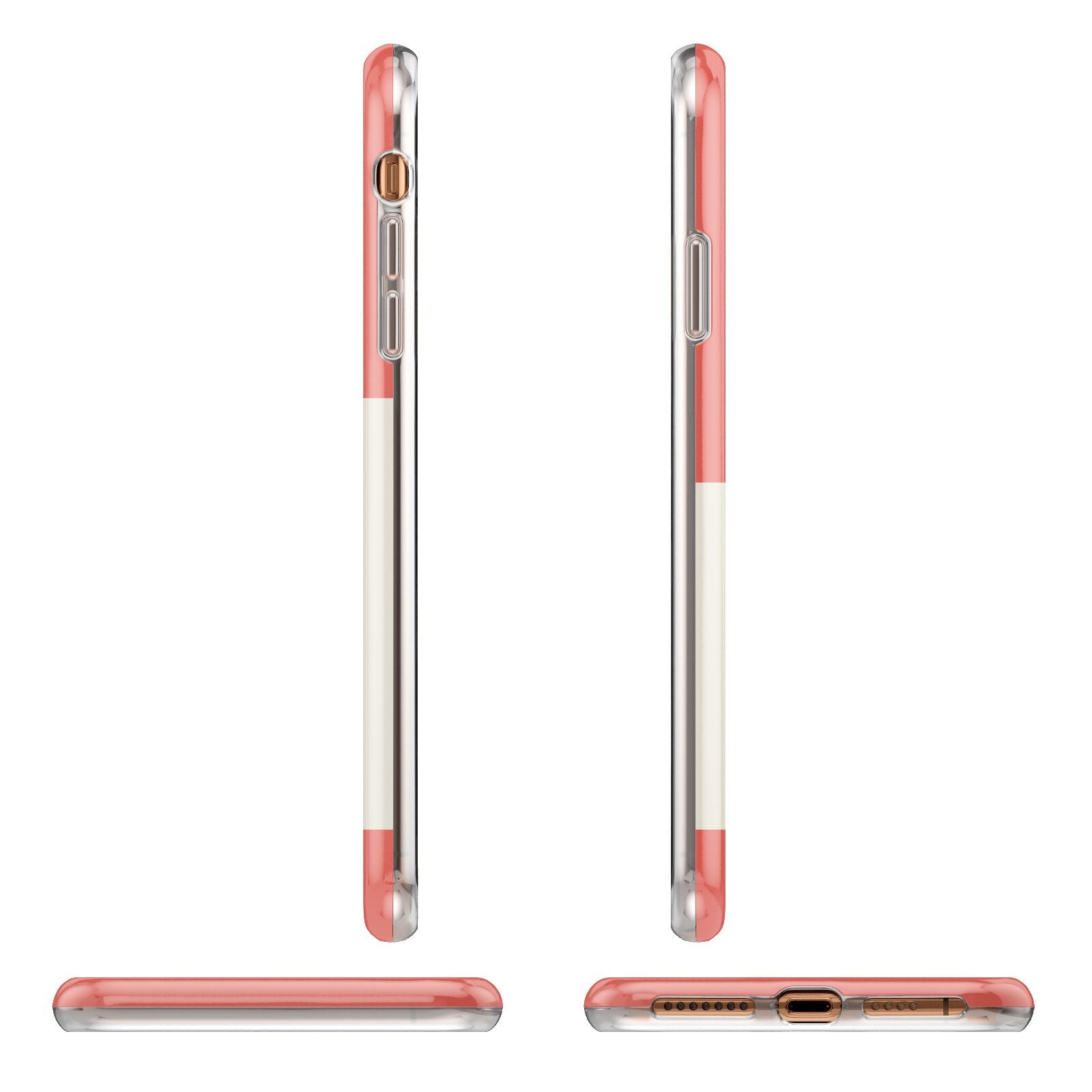 Red Vintage Baggage Tag iPhone 11 Pro Max 3D Tough Case Angle Images