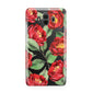 Red Watercolour Flowers Huawei Mate 10 Protective Phone Case