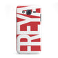 Red and White Chunky Name Samsung Galaxy J5 Case
