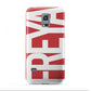 Red and White Chunky Name Samsung Galaxy S5 Mini Case