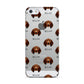 Redbone Coonhound Icon with Name Apple iPhone 5 Case