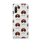 Redbone Coonhound Icon with Name Sony Xperia 10 III Case