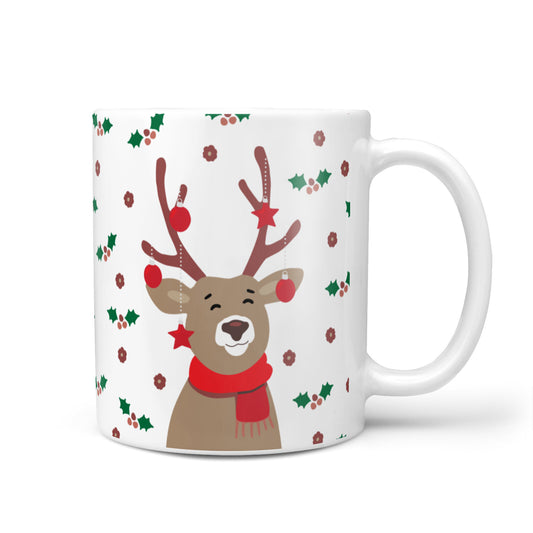 Reindeer Christmas 10oz Mug