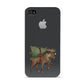 Reindeer Christmas Tree Apple iPhone 4s Case