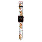 Reindeer Photo Face Apple Watch Strap with Rose Gold Hardware