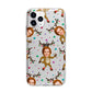 Reindeer Photo Face Apple iPhone 11 Pro in Silver with Bumper Case
