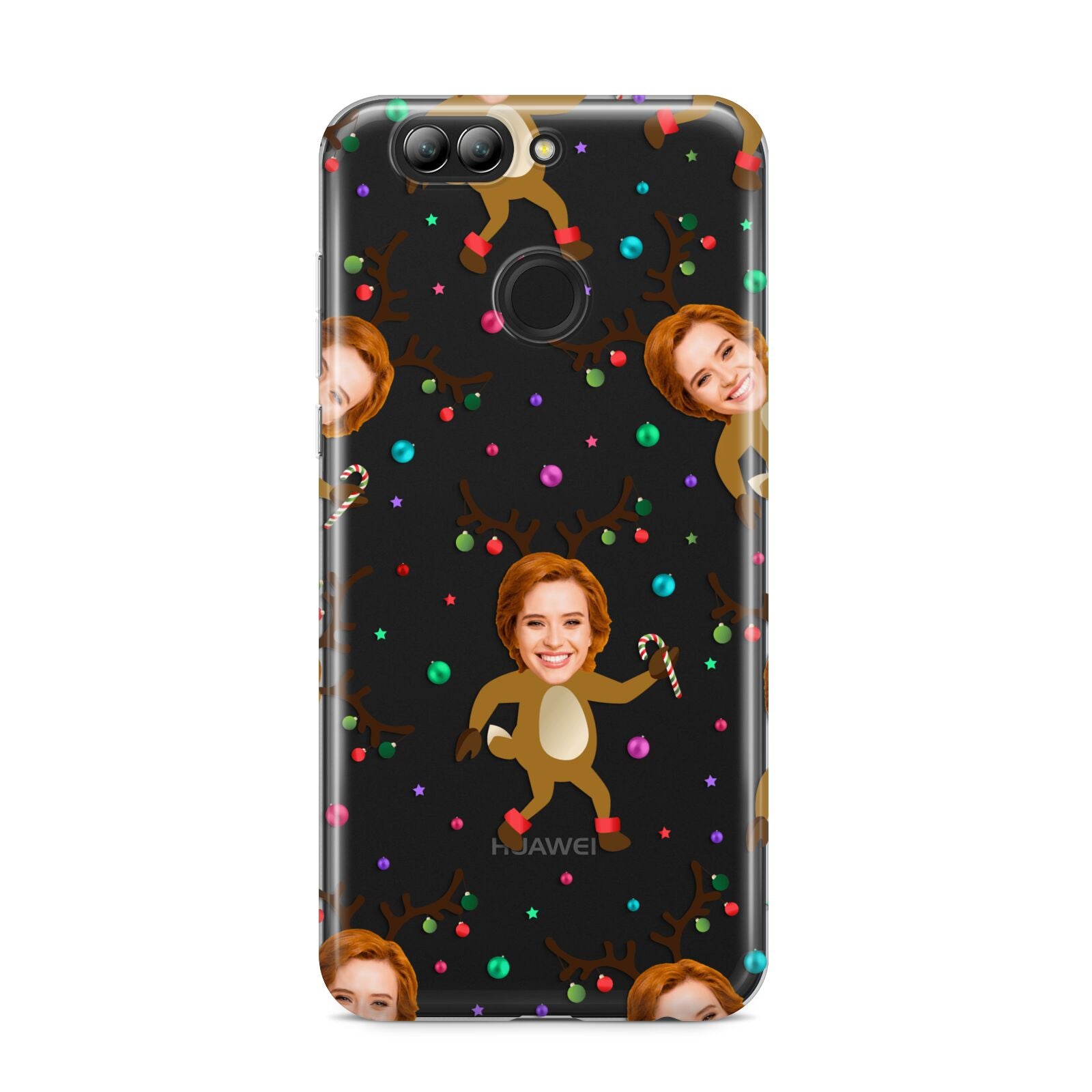 Reindeer Photo Face Huawei Nova 2s Phone Case