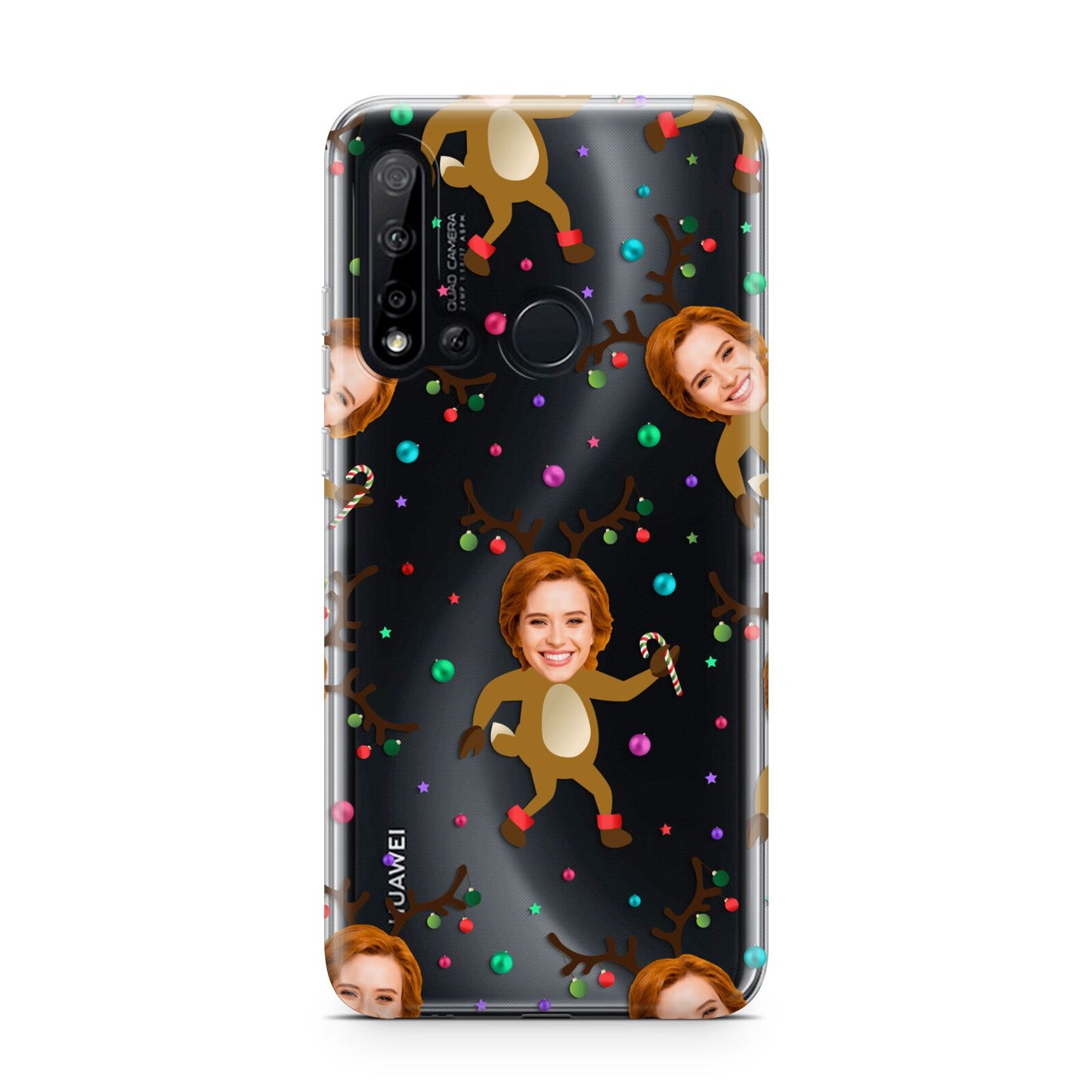 Reindeer Photo Face Huawei P20 Lite 5G Phone Case