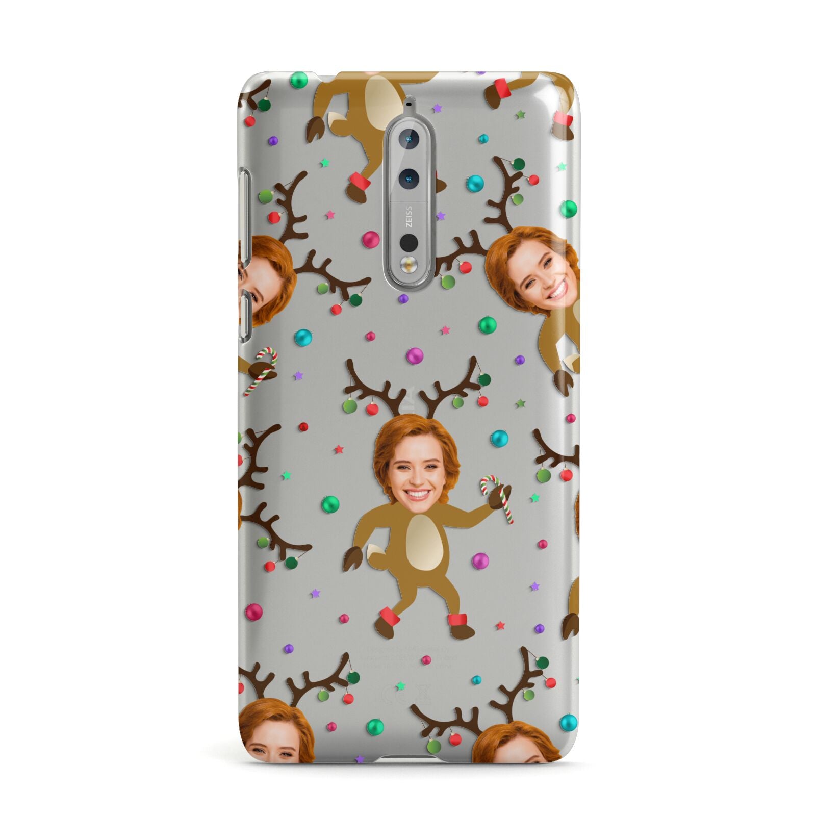 Reindeer Photo Face Nokia Case