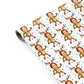 Reindeer Photo Face Personalised Gift Wrap