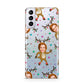 Reindeer Photo Face Samsung S21 Plus Phone Case