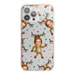 Reindeer Photo Face iPhone 13 Pro Max TPU Impact Case with Pink Edges