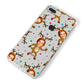 Reindeer Photo Face iPhone 8 Plus Bumper Case on Silver iPhone Alternative Image