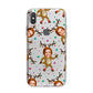 Reindeer Photo Face iPhone X Bumper Case on Silver iPhone Alternative Image 1