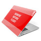 Remove Before Flight Apple MacBook Case Side View