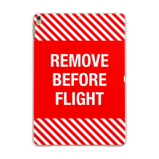Remove Before Flight Apple iPad Gold Case