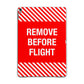 Remove Before Flight Apple iPad Grey Case