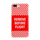 Remove Before Flight Apple iPhone 7 8 Plus 3D Tough Case