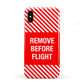 Remove Before Flight Apple iPhone XS 3D Tough