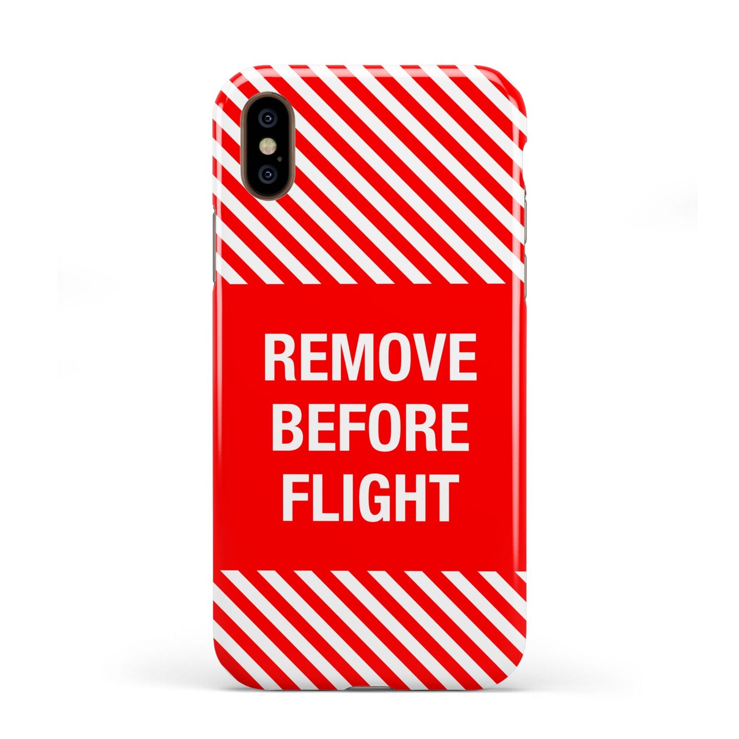 Remove Before Flight Apple iPhone XS 3D Tough
