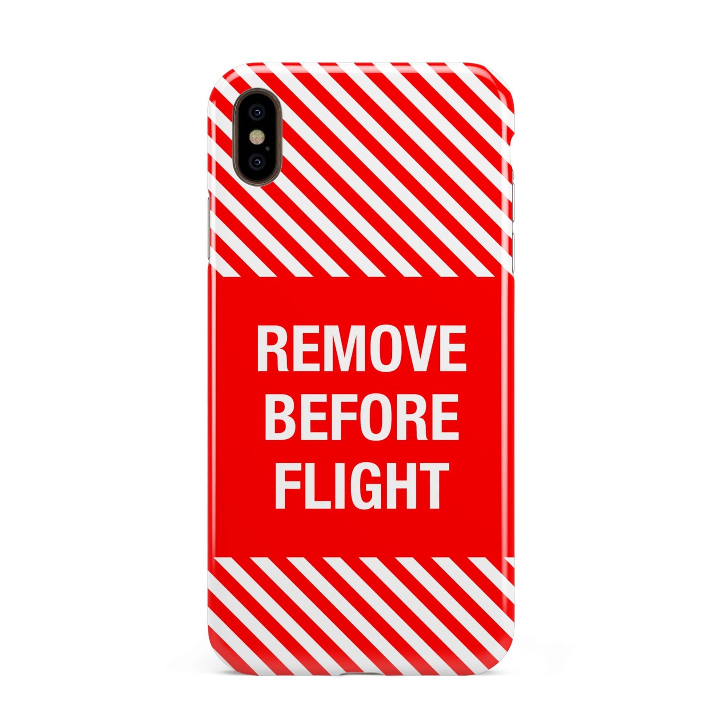 Remove Before Flight Apple iPhone Xs Max 3D Tough Case