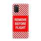 Remove Before Flight Samsung A02s Case