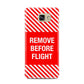 Remove Before Flight Samsung Galaxy A7 2016 Case on gold phone