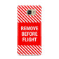 Remove Before Flight Samsung Galaxy A9 2016 Case on gold phone