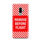 Remove Before Flight Samsung Galaxy S9 Plus Case on Silver phone