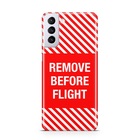 Remove Before Flight Samsung S21 Plus Phone Case