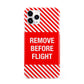 Remove Before Flight iPhone 11 Pro 3D Snap Case