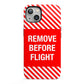Remove Before Flight iPhone 13 Full Wrap 3D Tough Case