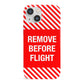 Remove Before Flight iPhone 13 Mini Full Wrap 3D Snap Case
