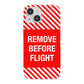 Remove Before Flight iPhone 13 Mini Full Wrap 3D Snap Case