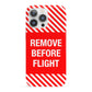 Remove Before Flight iPhone 13 Pro Full Wrap 3D Snap Case