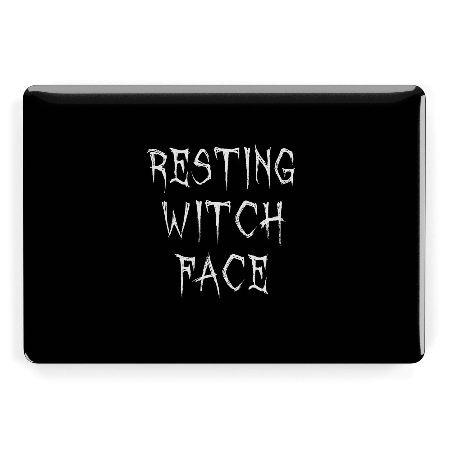 Resting Witch Face Apple MacBook Case