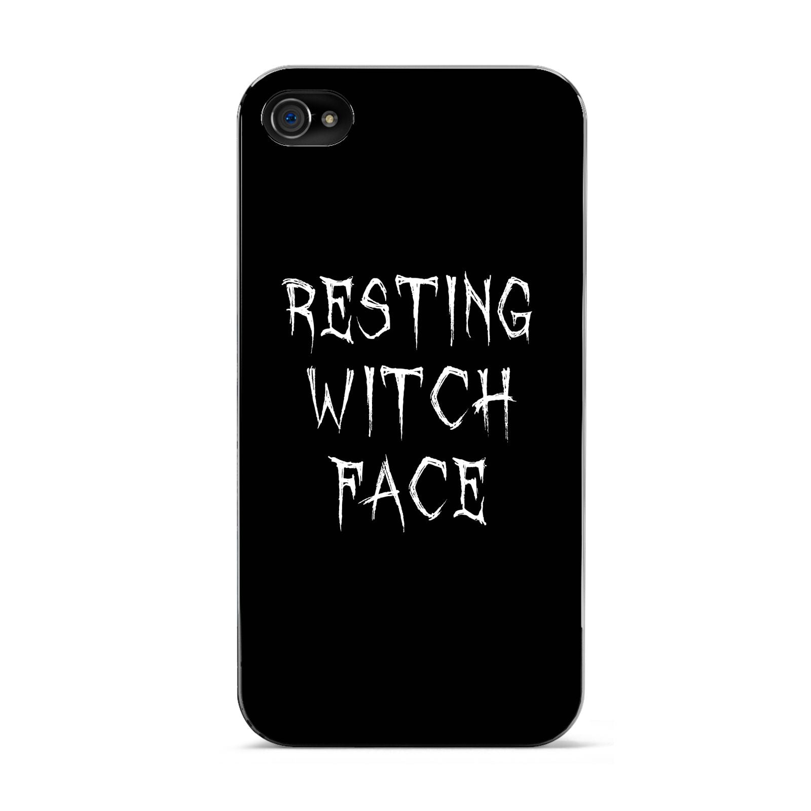 Resting Witch Face Apple iPhone 4s Case