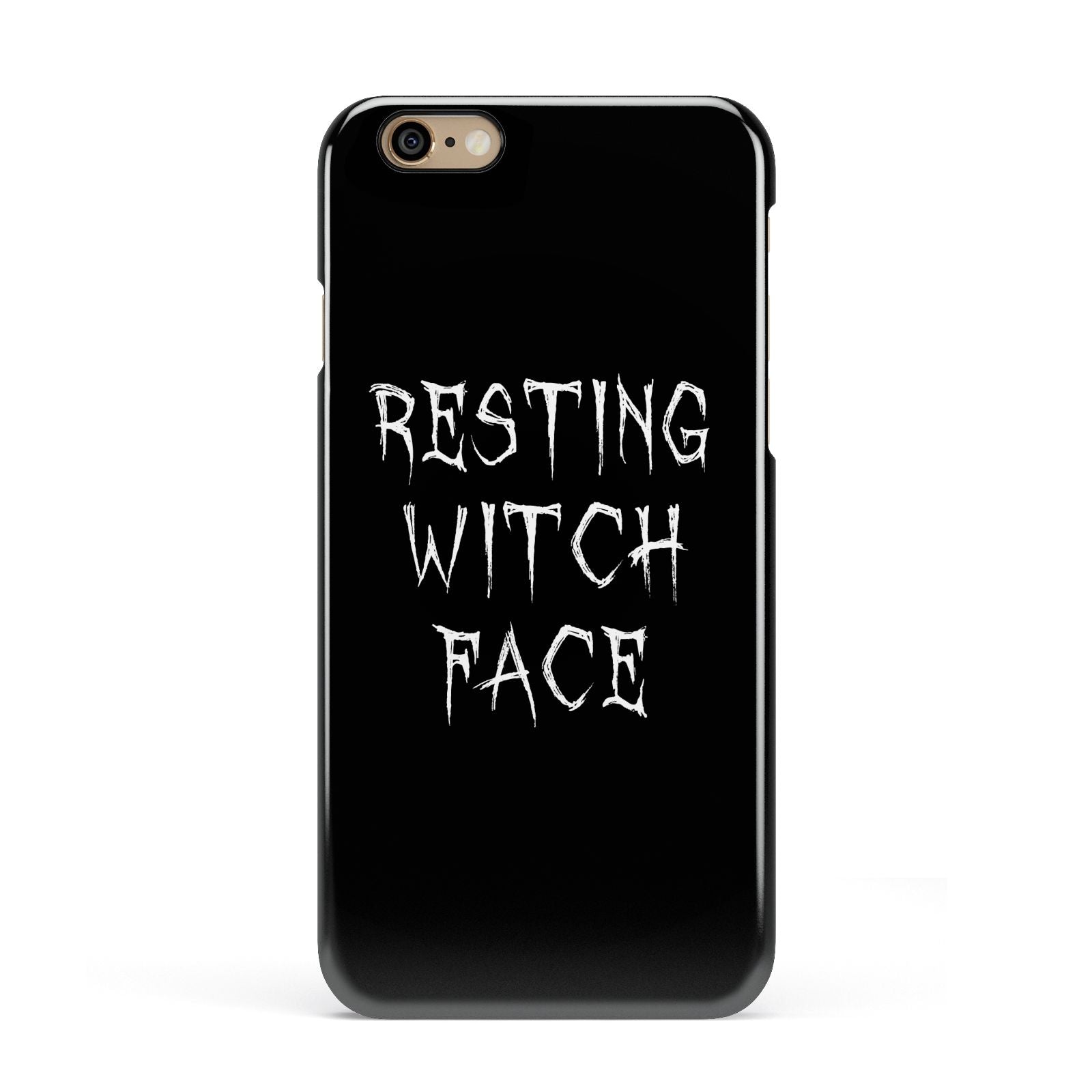 Resting Witch Face Apple iPhone 6 3D Snap Case