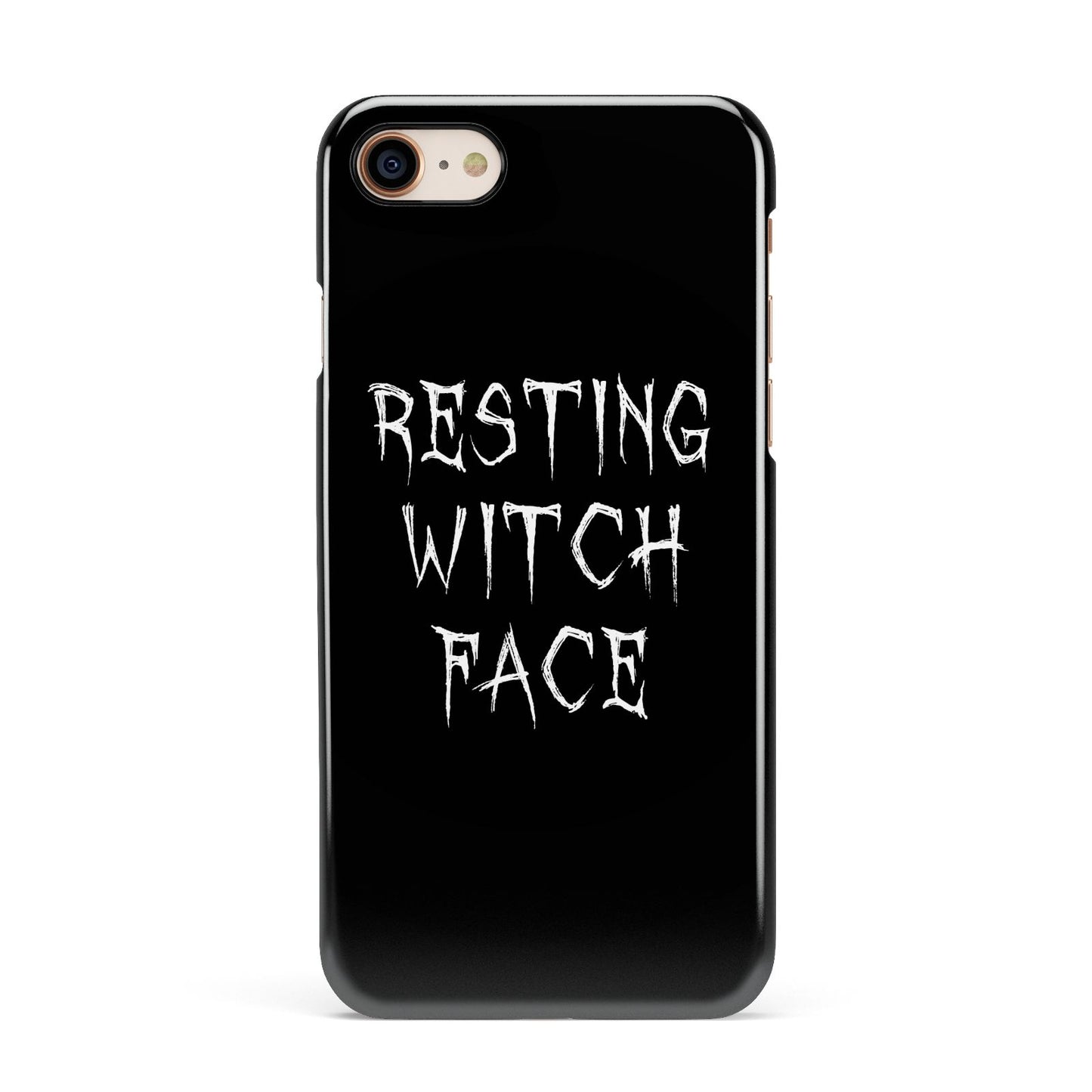 Resting Witch Face Apple iPhone 7 8 3D Snap Case