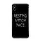 Resting Witch Face Apple iPhone Xs Max 3D Tough Case
