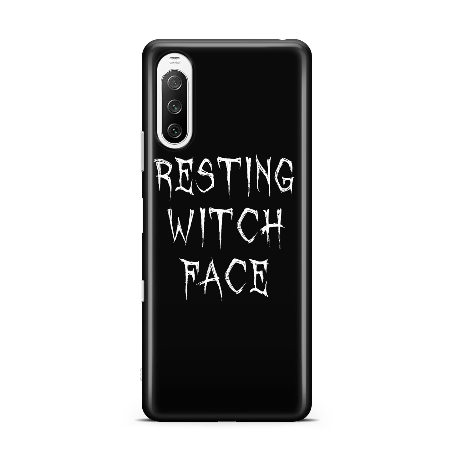 Resting Witch Face Sony Xperia 10 III Case