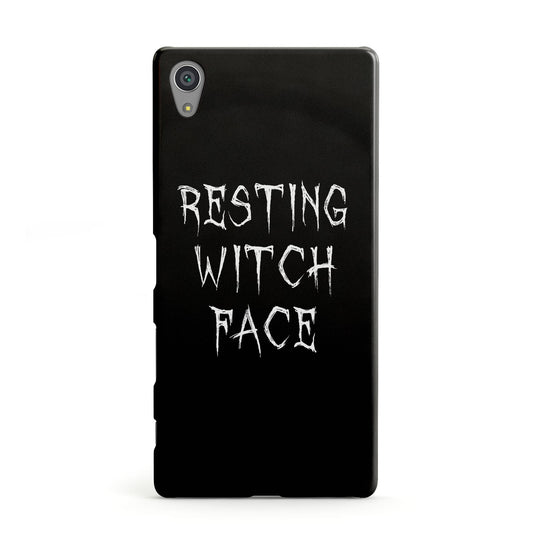 Resting Witch Face Sony Xperia Case