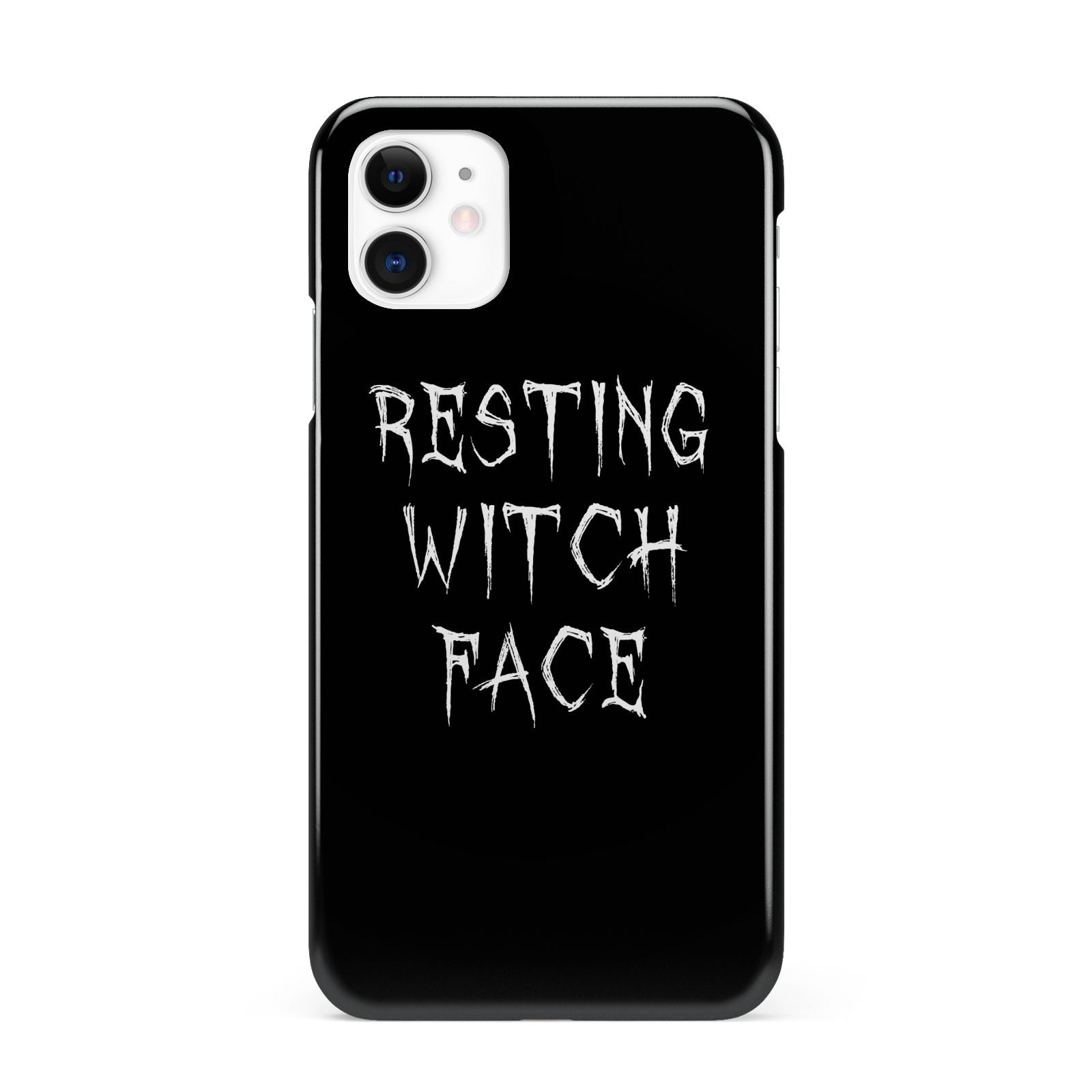 Resting Witch Face iPhone 11 3D Snap Case