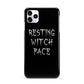 Resting Witch Face iPhone 11 Pro Max 3D Snap Case