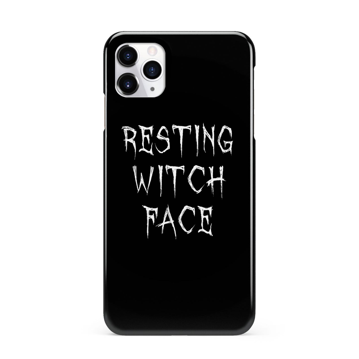 Resting Witch Face iPhone 11 Pro Max 3D Snap Case